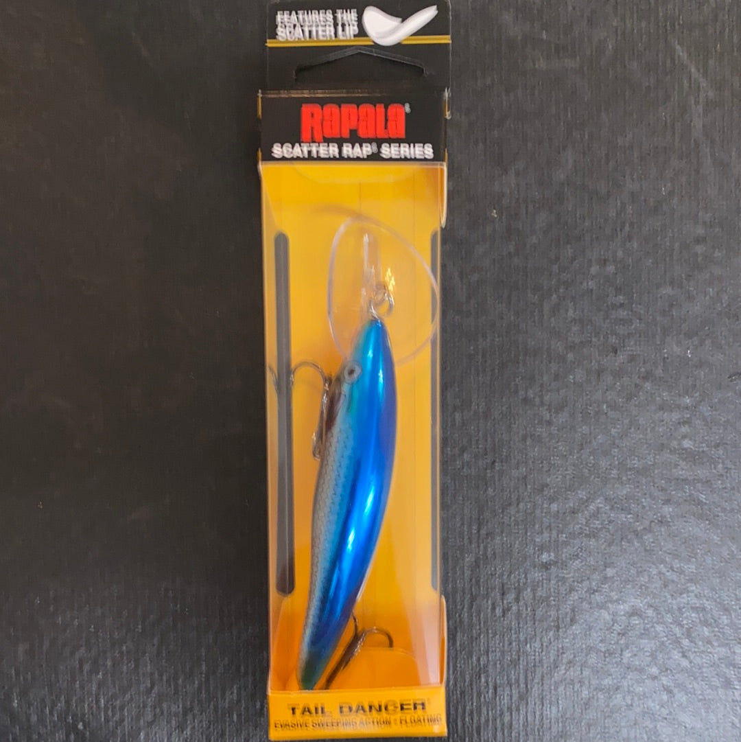 Rapala Scatter Rap Tail Dancer 9 Blue Flash