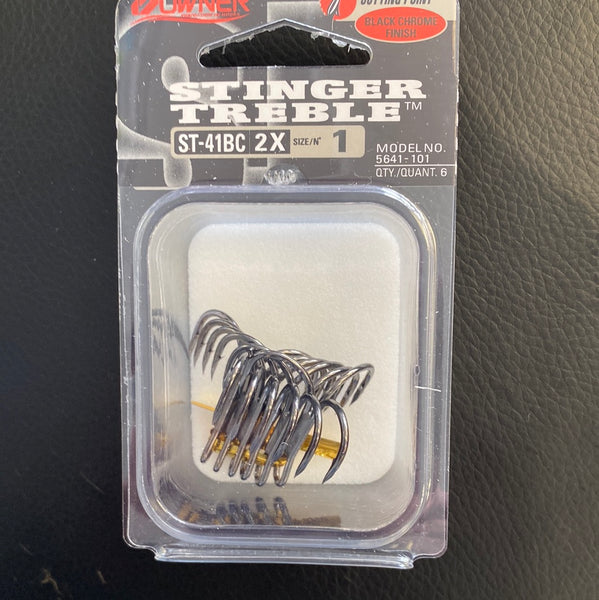 Owner Stinger Treble 2X size 1 – Superfly Flies