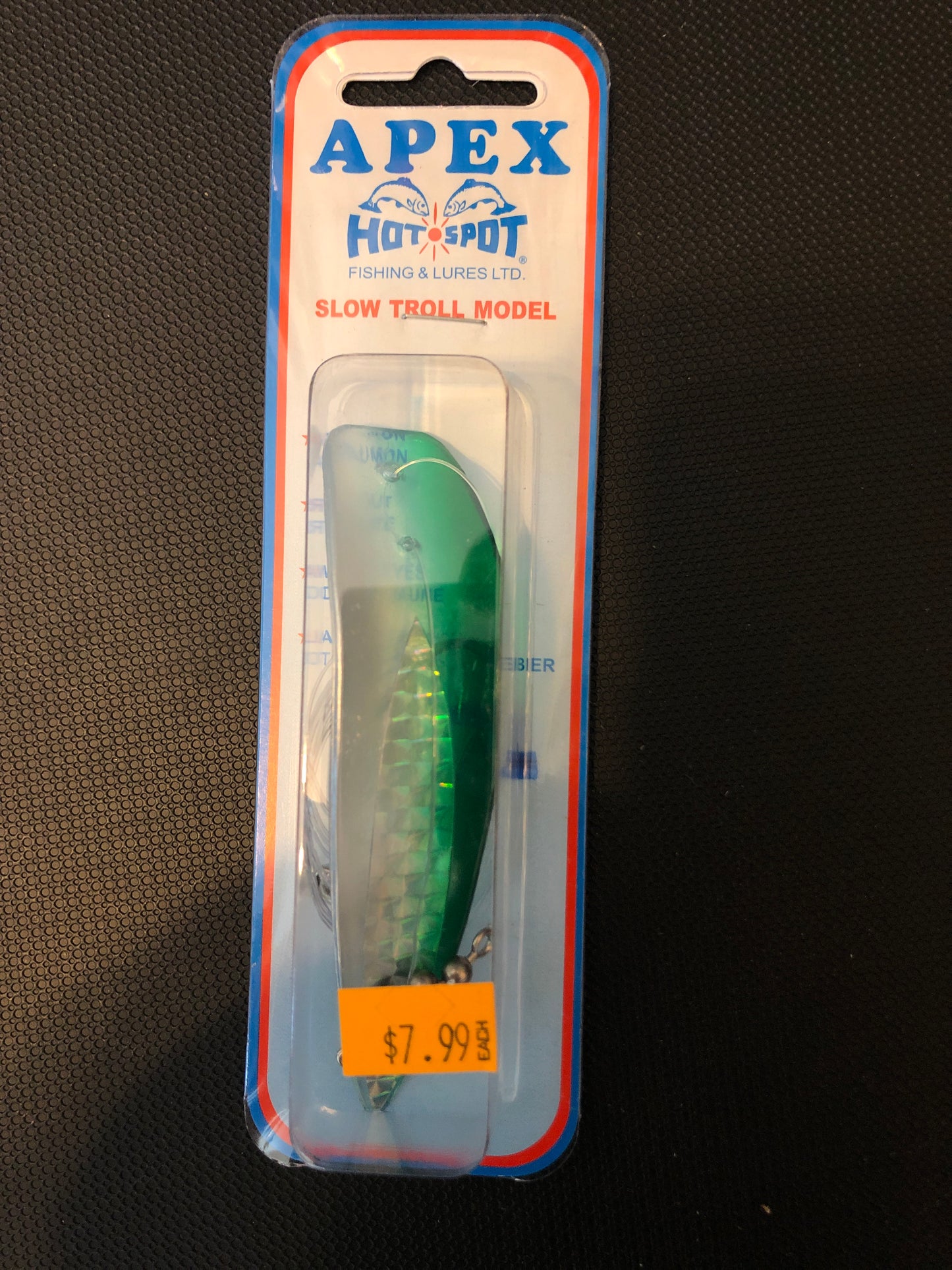 Apex 4.0 Slow Troll #79R Dark Green Pearl