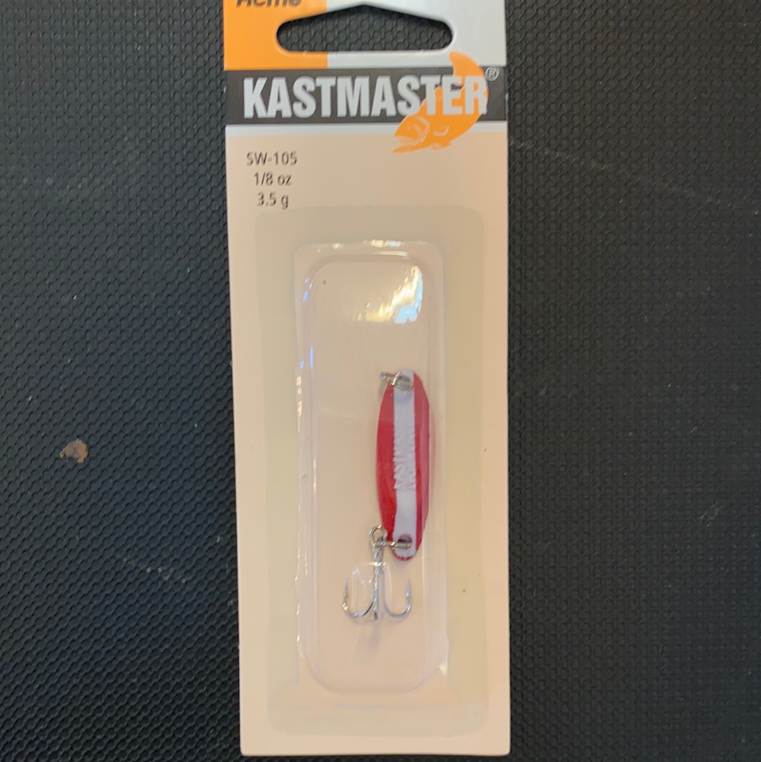 Kastmaster 1/8 (Red White Nickel)