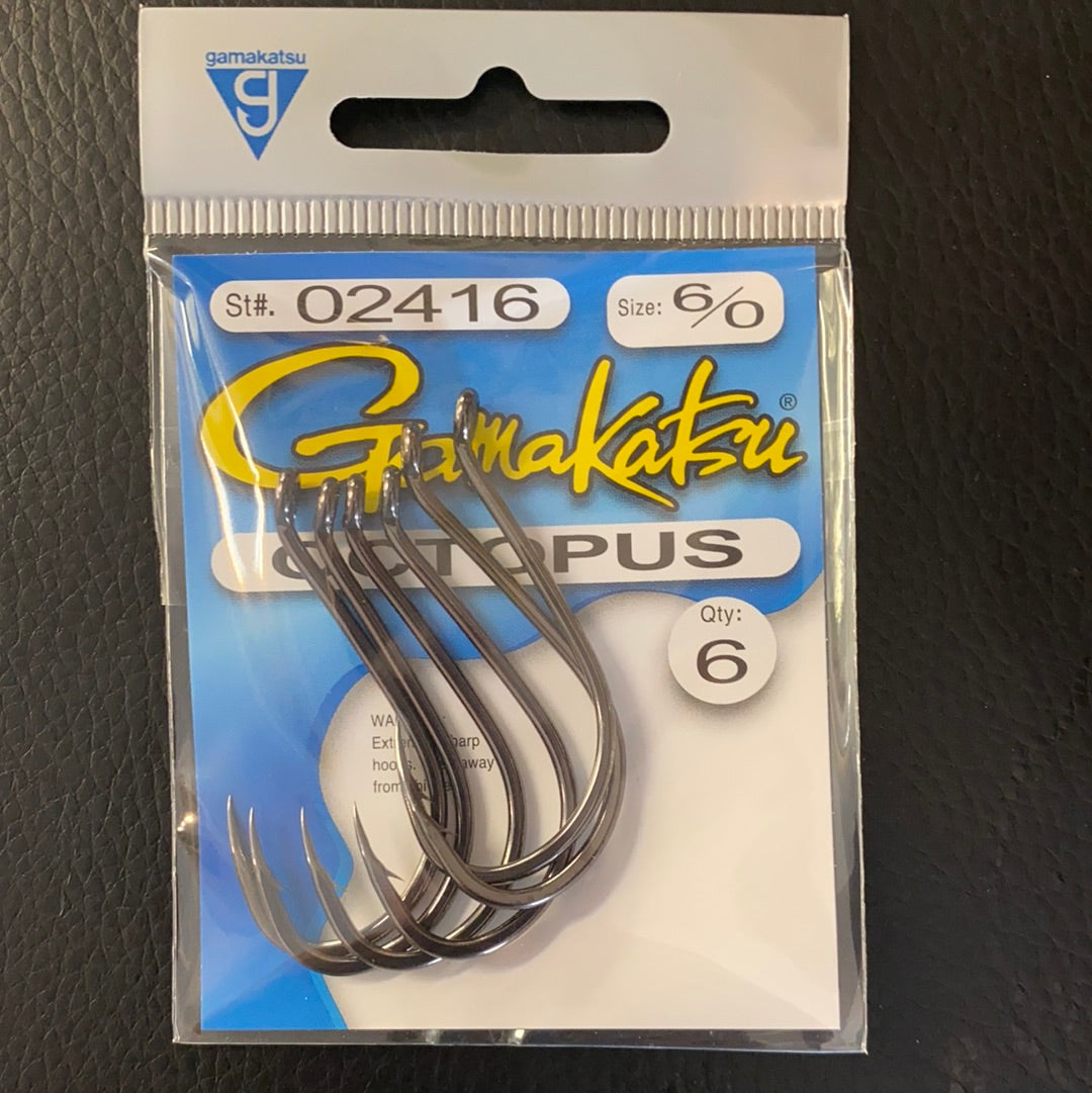 Gamakatsu 6/0 Octopus