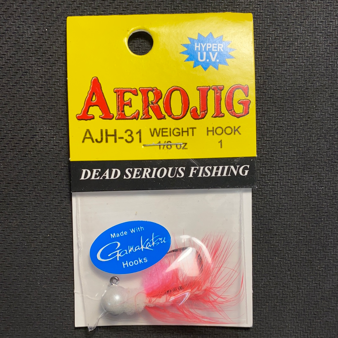 Aero Jig 1/8 Pink/White AJH-31