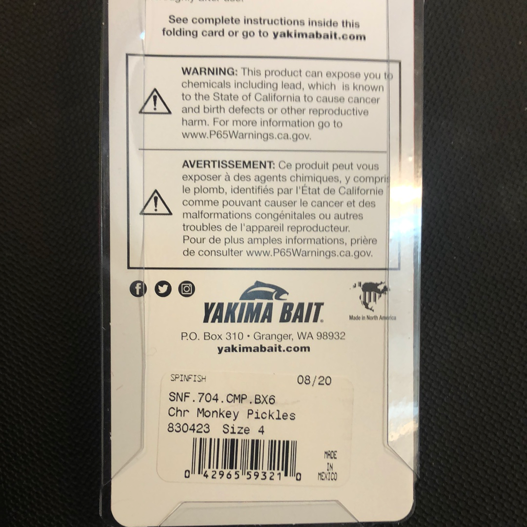 Spin Fish 4.0 (Monkey Pickles)