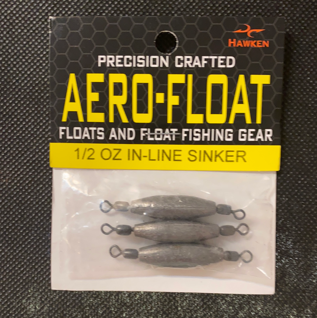 Aero Float 1/2oz In-line sinker