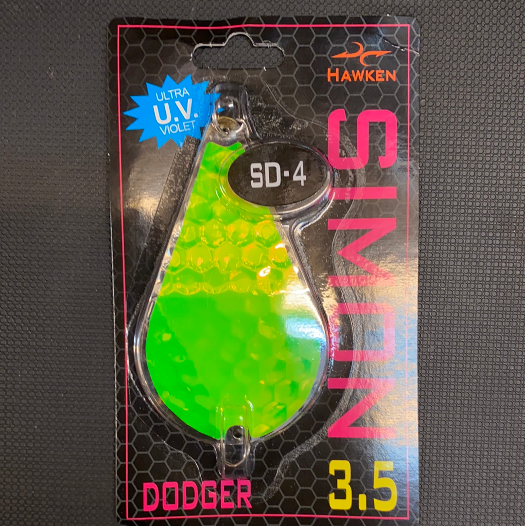 Simon Dodger 3.5 chartreuse moon