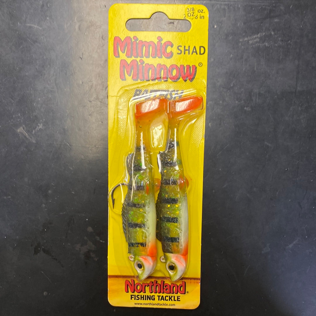 Northland Mimic Minnow Shad 3/8oz Perch