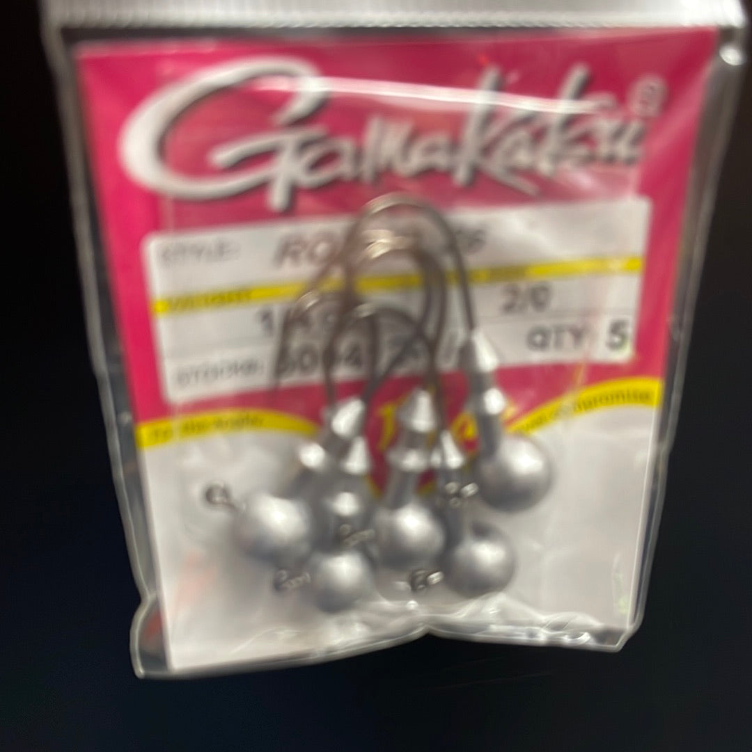 Gamakatsu round jig head 1/4oz