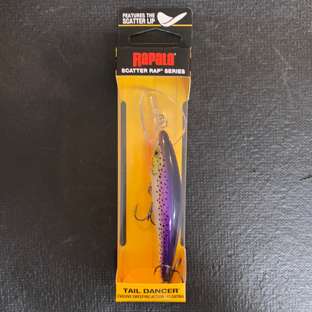 Rapala Scatter Rap Tail Dancer 9 Purpledescent