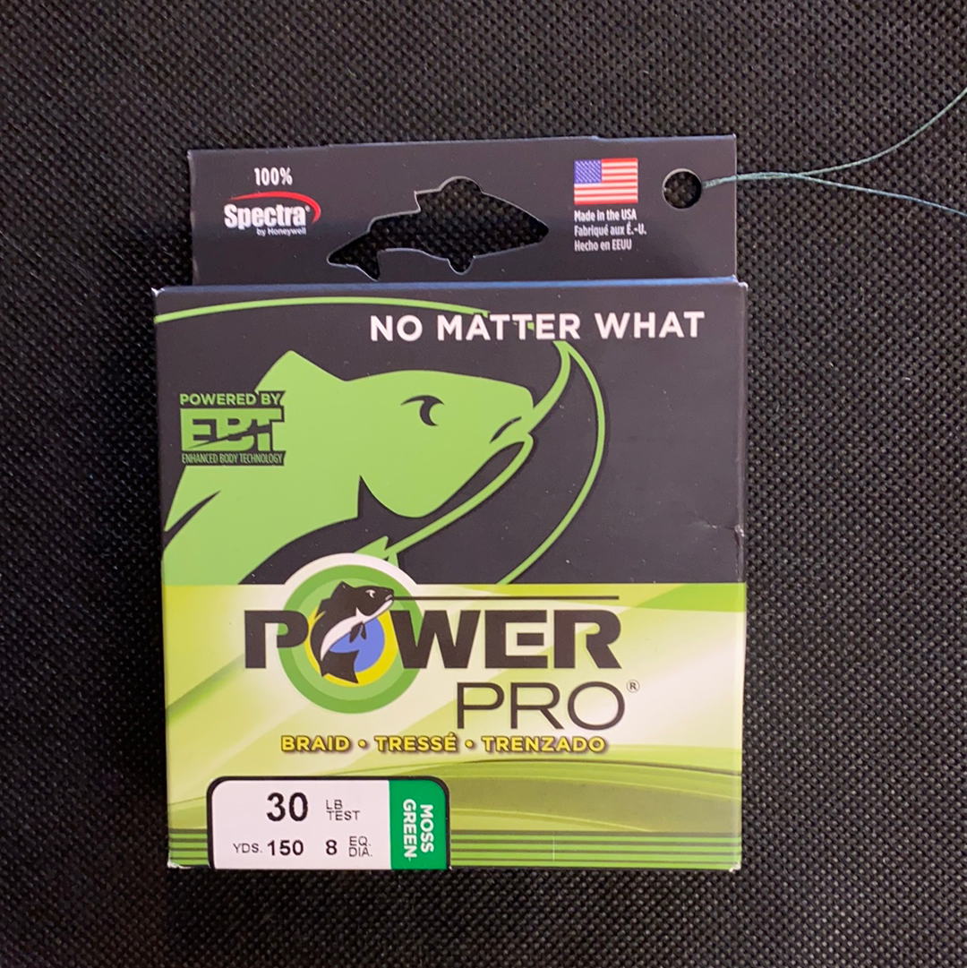 Power Pro 30lb Moss Green