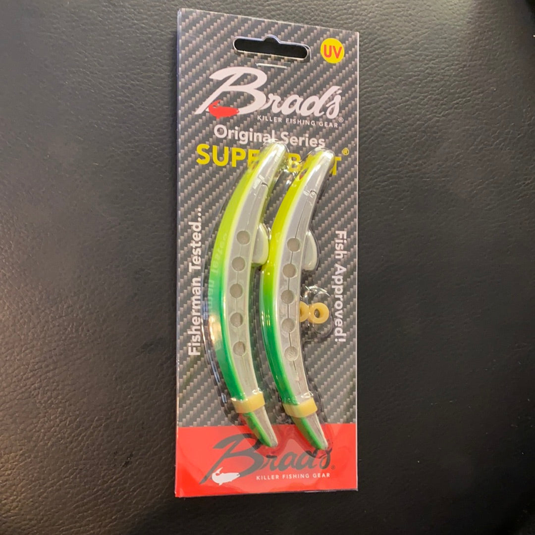 Brads Super Bait 2-Pack (Chrome Limer)