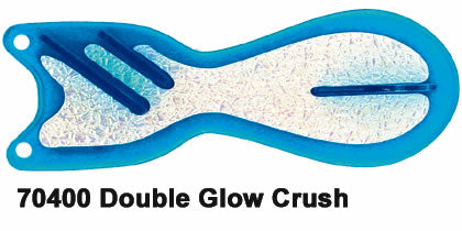 Spin Doctor 8" Blue Double Glow Flasher