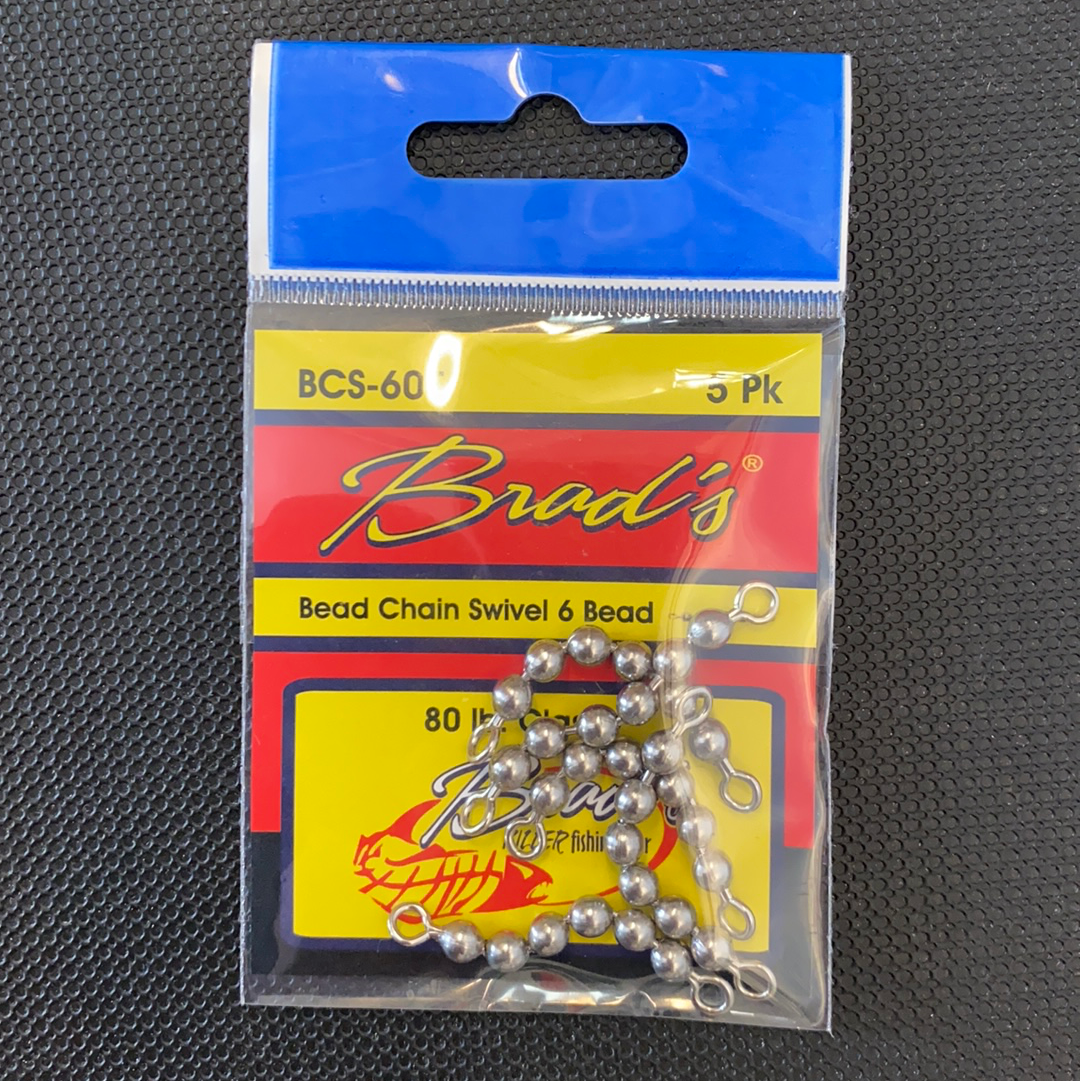 Brads bead chain swivel 6 bead