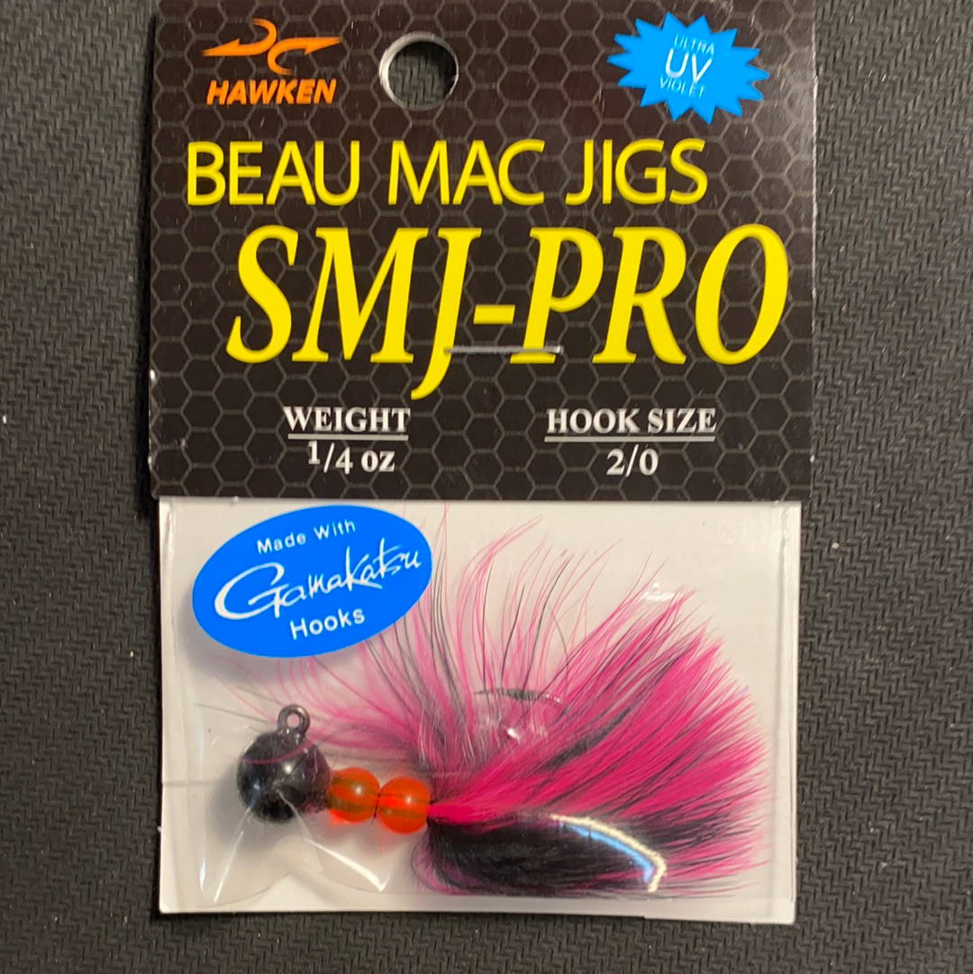 Beau Mac Jig 1/4oz Pink/Black