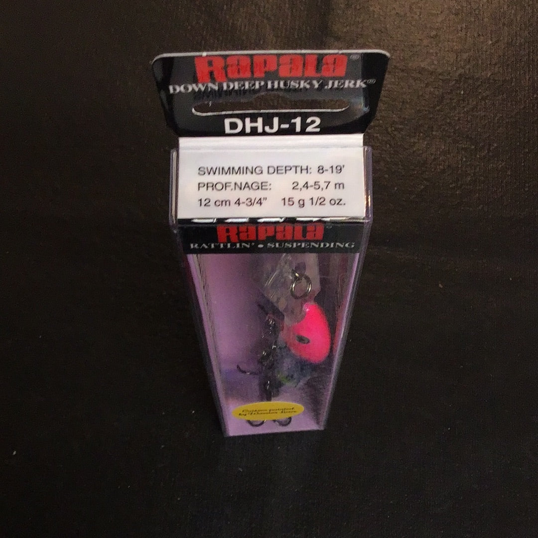Rapala Down Deep Husky Jerk Custom Painted by Warrior Lures (Dr. Death)