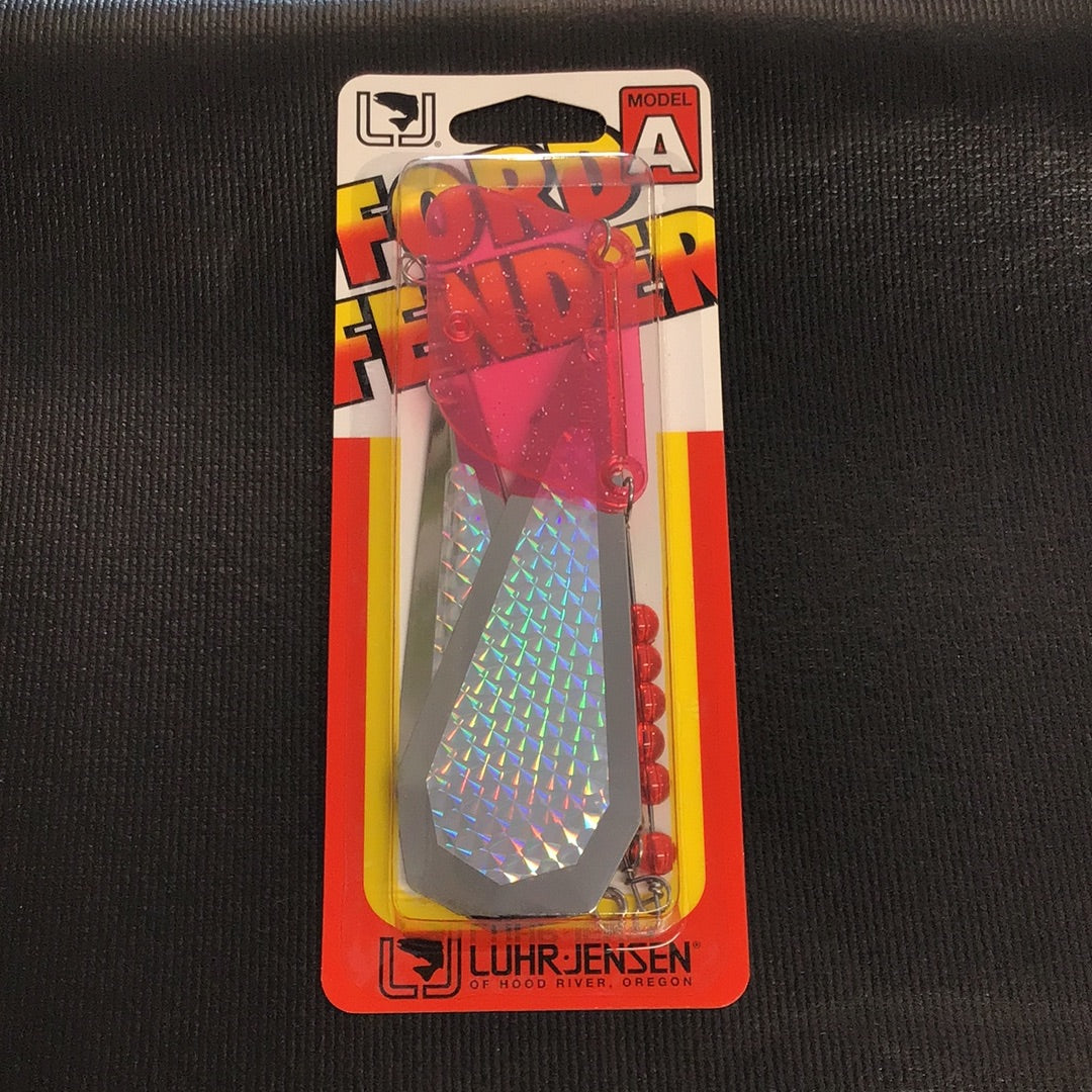 Luhr-Jensen Ford Fender Model A Nickel/Silver prisim