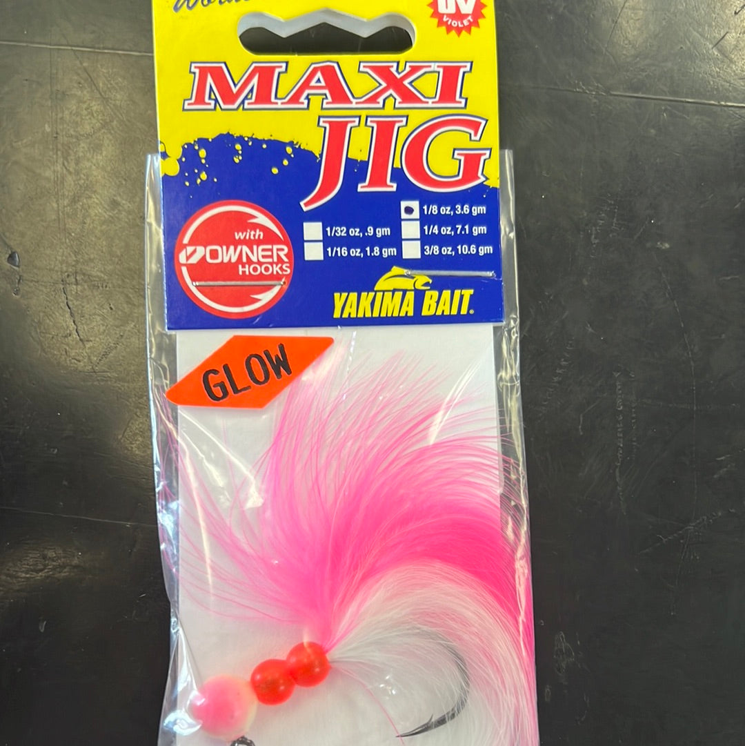 Maxi jig 1/8oz night girl glow