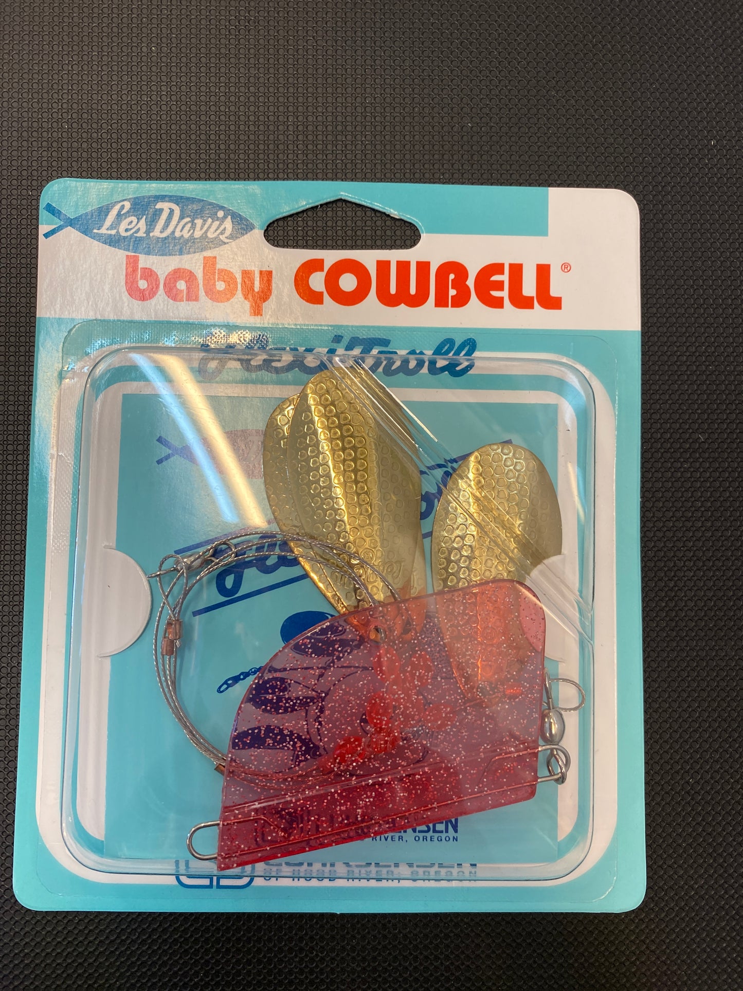 Les Davis Baby Cowbell Hammered Brass