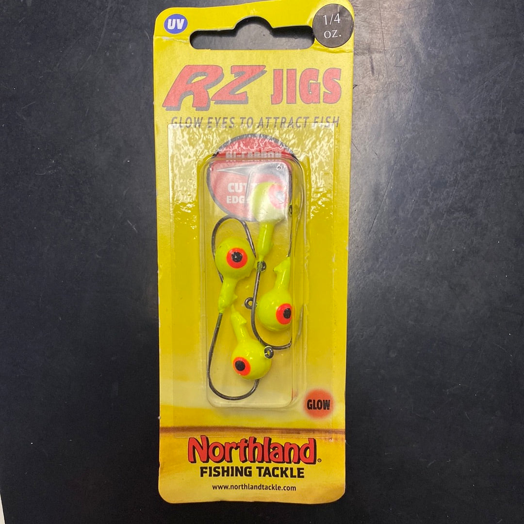 Northland RZ Jigs 1/4oz Chartreuse