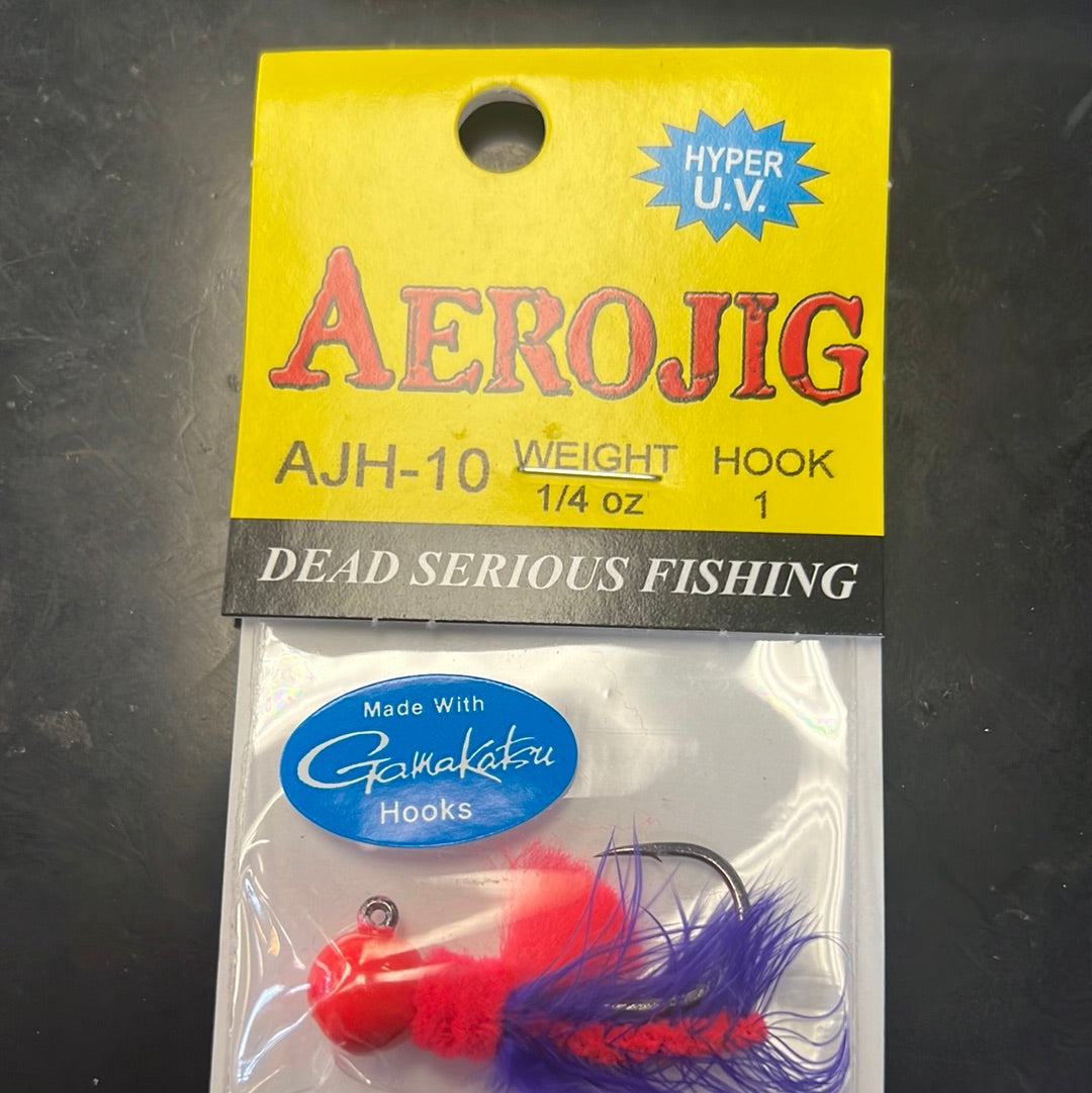 Aerojig 1/4oz pink/purple
