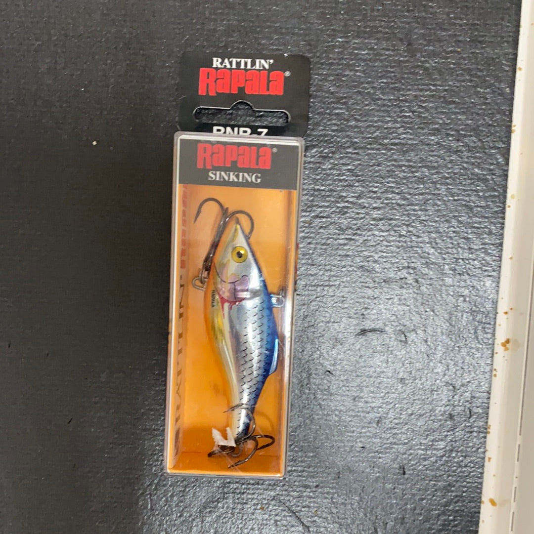 Rapala RNR-7 Silver Blue