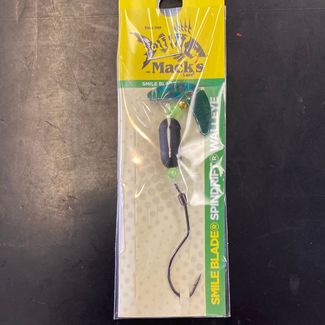 Mack's Spindrift Walleye Rig Gold Black