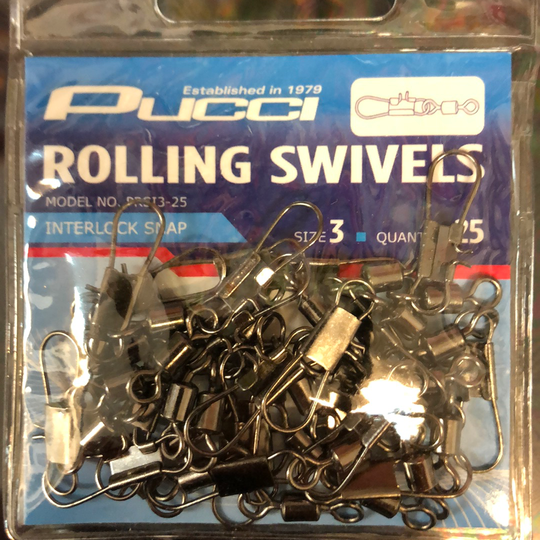 Pucci rolling swivels #3