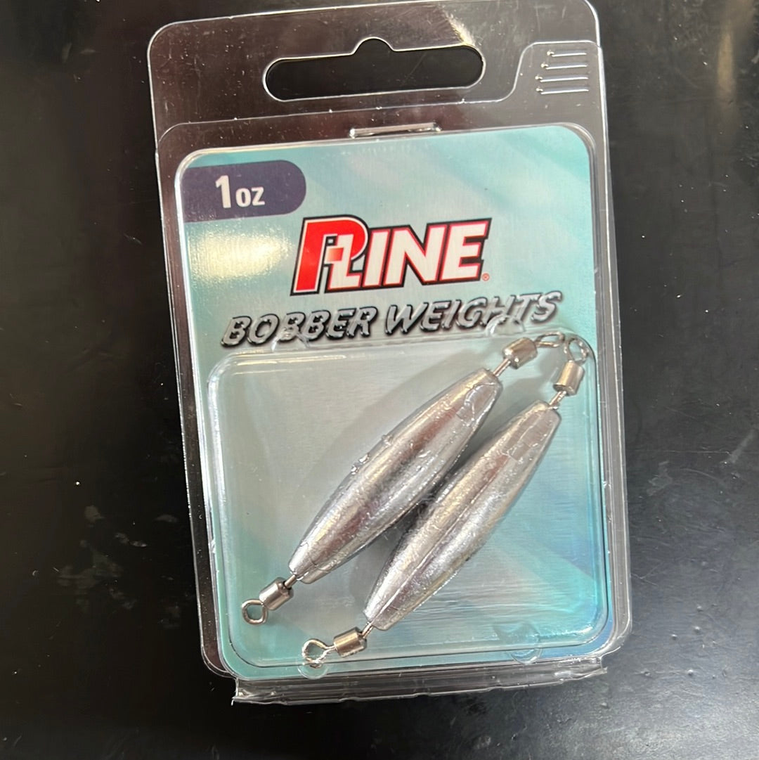 Pline 1oz bobber weight 2pk