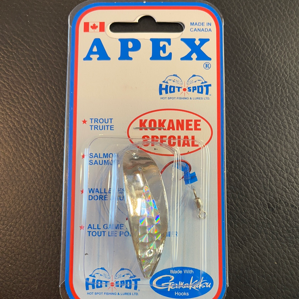 Apex 1.5 Kokanee special  #195K kokanee chrome