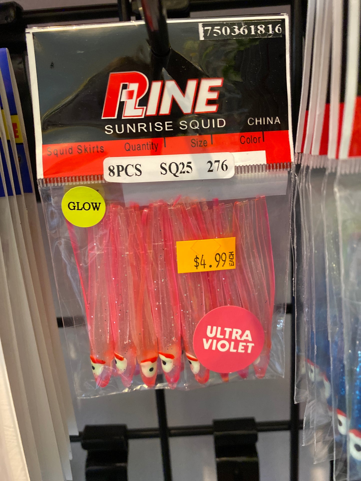 Pline 2.5 squid (pink UV glow)