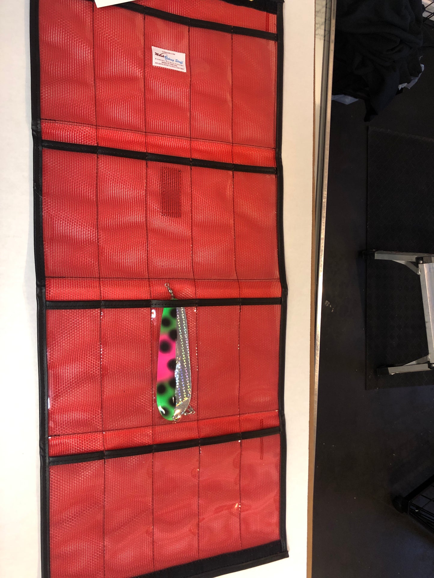 Mauk Fishing dodger case #39 (Red)