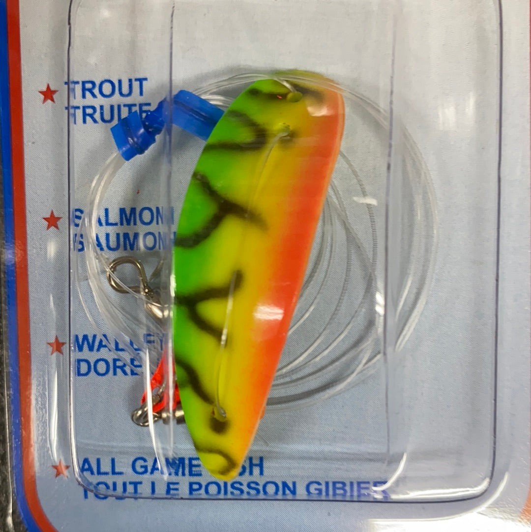 Apex 1” Fire Tiger Trout Killer 312T