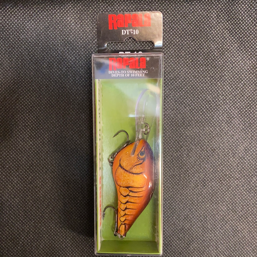Rapala DT-10 Dark Brown Crawdad