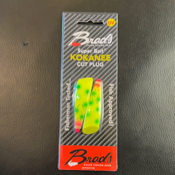 Brads Kokanee Cut Plug 2pack (rotten banana) – Superfly Flies