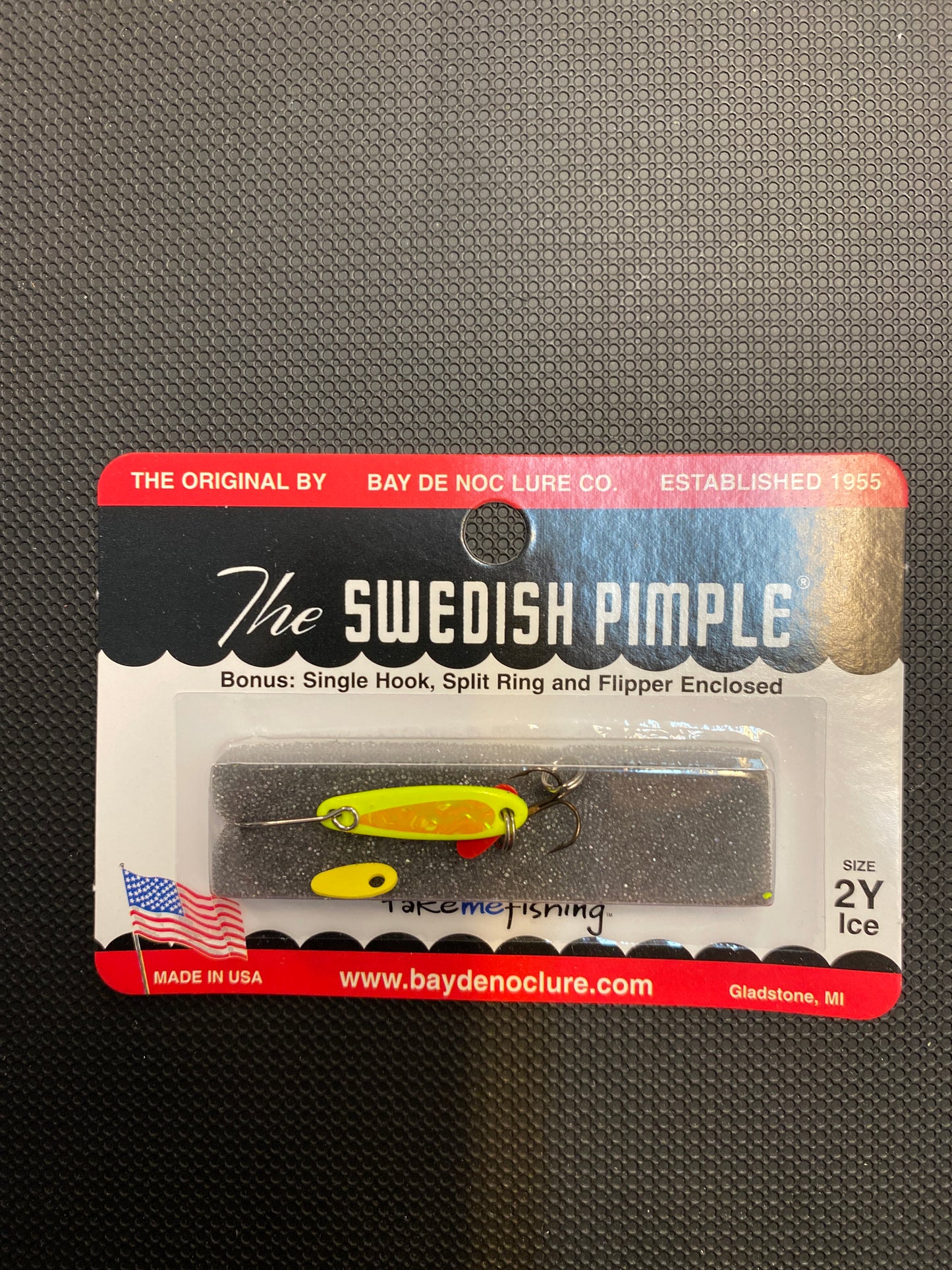Swedish Pimple size 2 Yellow Ice