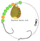 Apex walleye Spin Rig #4 Flame