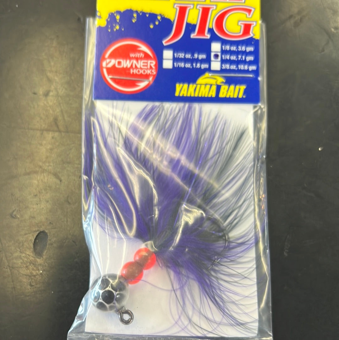 Maxi Jig 1/4oz black Pearl