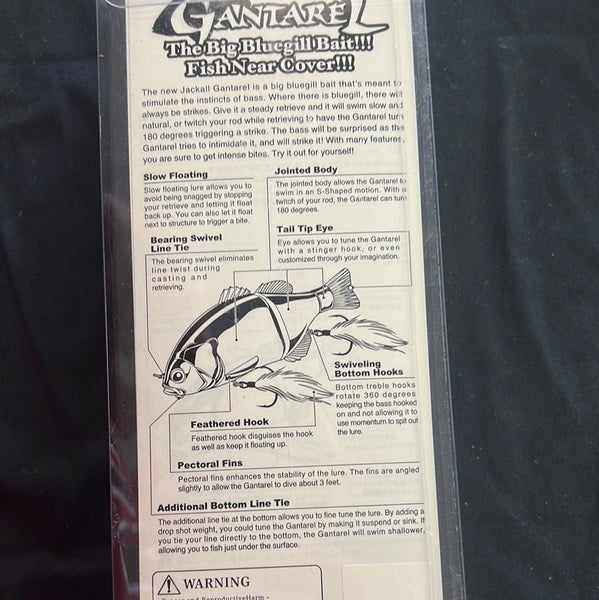 Jackall Gantarel Swimbait – Custom Tackle Supply