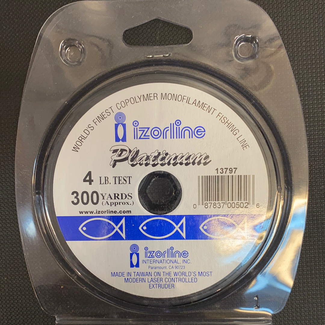 Izorline Platinum 4lb Test