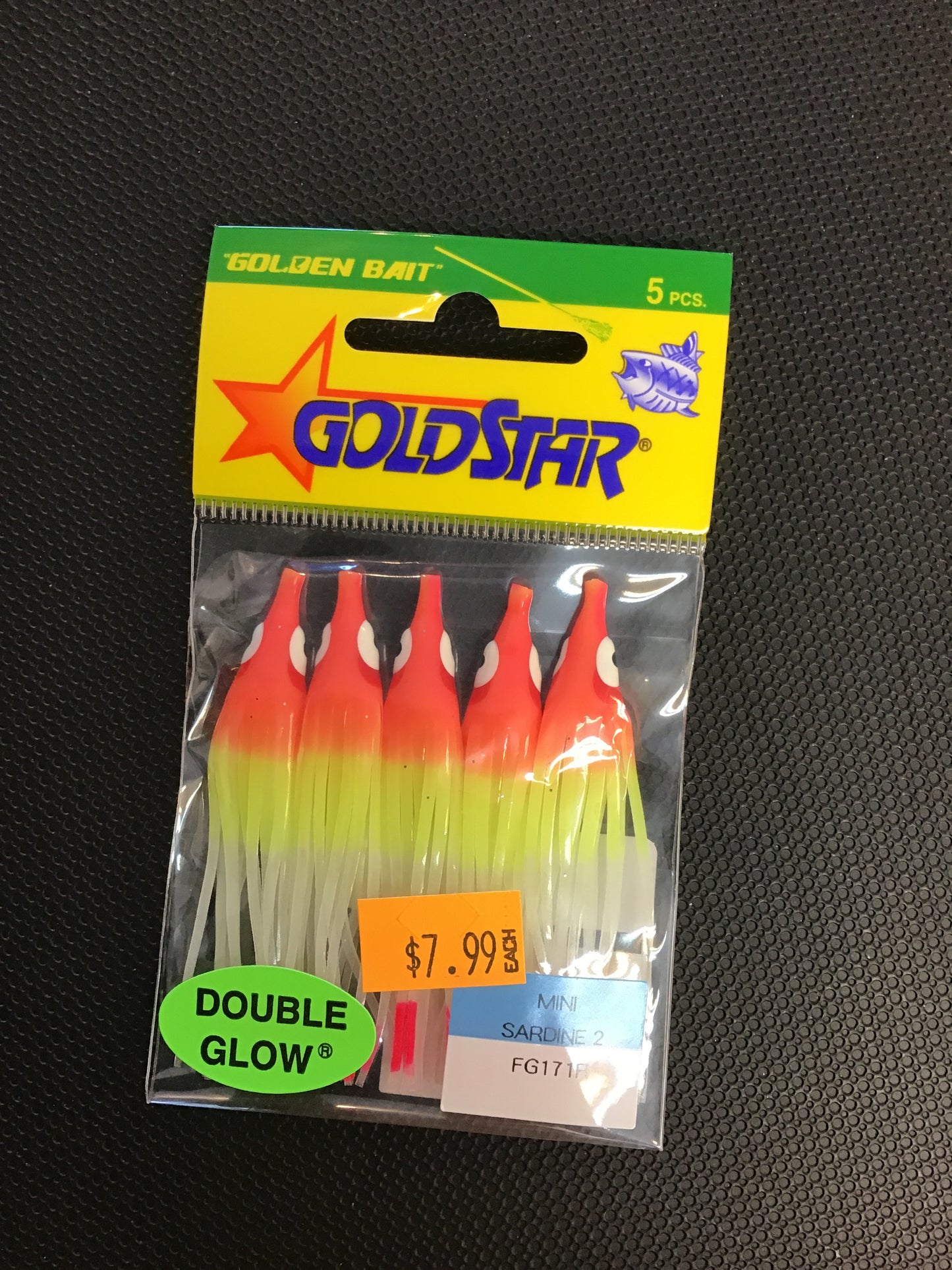 Gold Star mini sardine 2 ( orange / yellow)