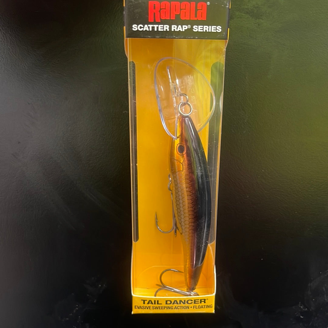 Rapala scatter rap tail dancer golden alburnus