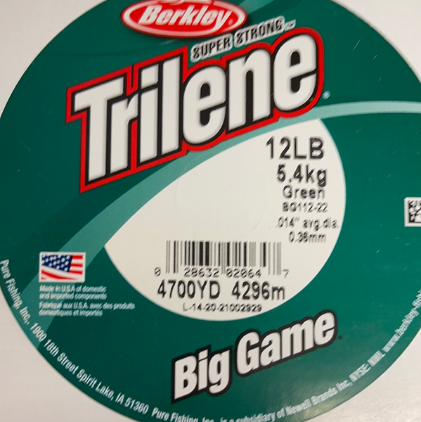 Trilene Big game 12lb (Green) – Superfly Flies