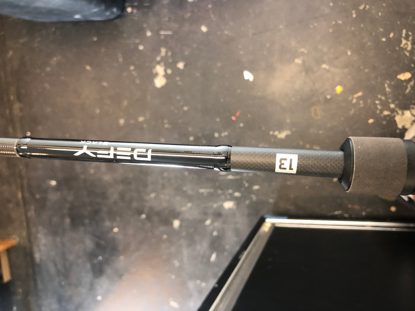 13 defy black 7’1” mh casting rod