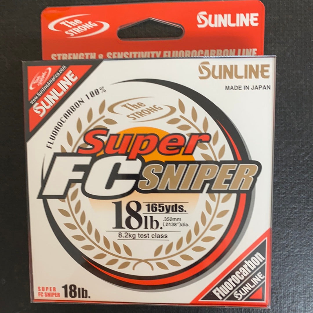 Sunline Super FC Sniper 165yds 18lb test clear