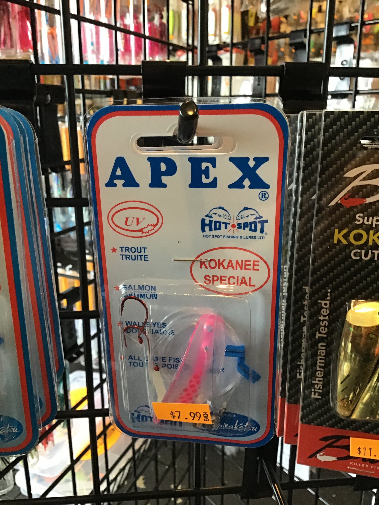 Apex 1.5 Kokanee special #138K UV Pink Haze