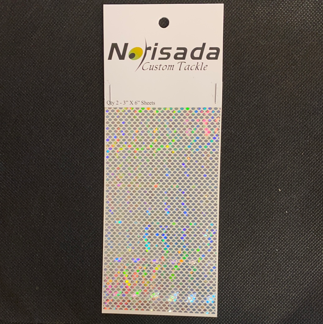 Norisada Custom Tackle Tape Silver Walleye Jim