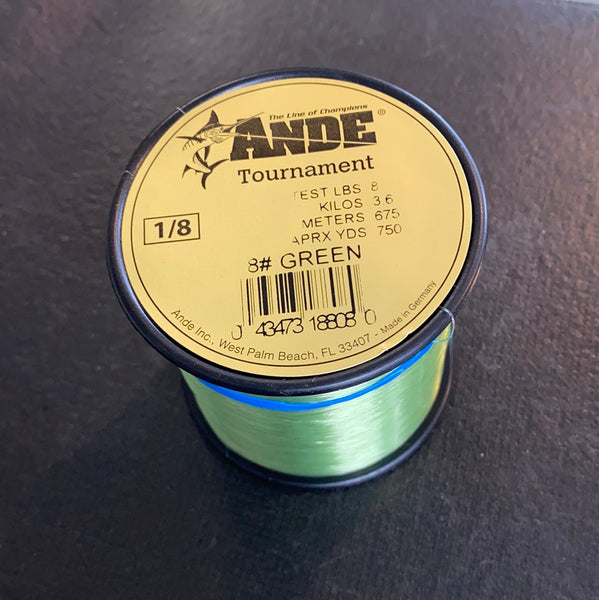 Ande Tournament 8lb test 1/8# Spool – Superfly Flies