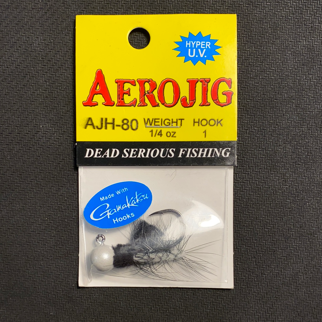 Aero Jig 1/4 Black/White AJH-80