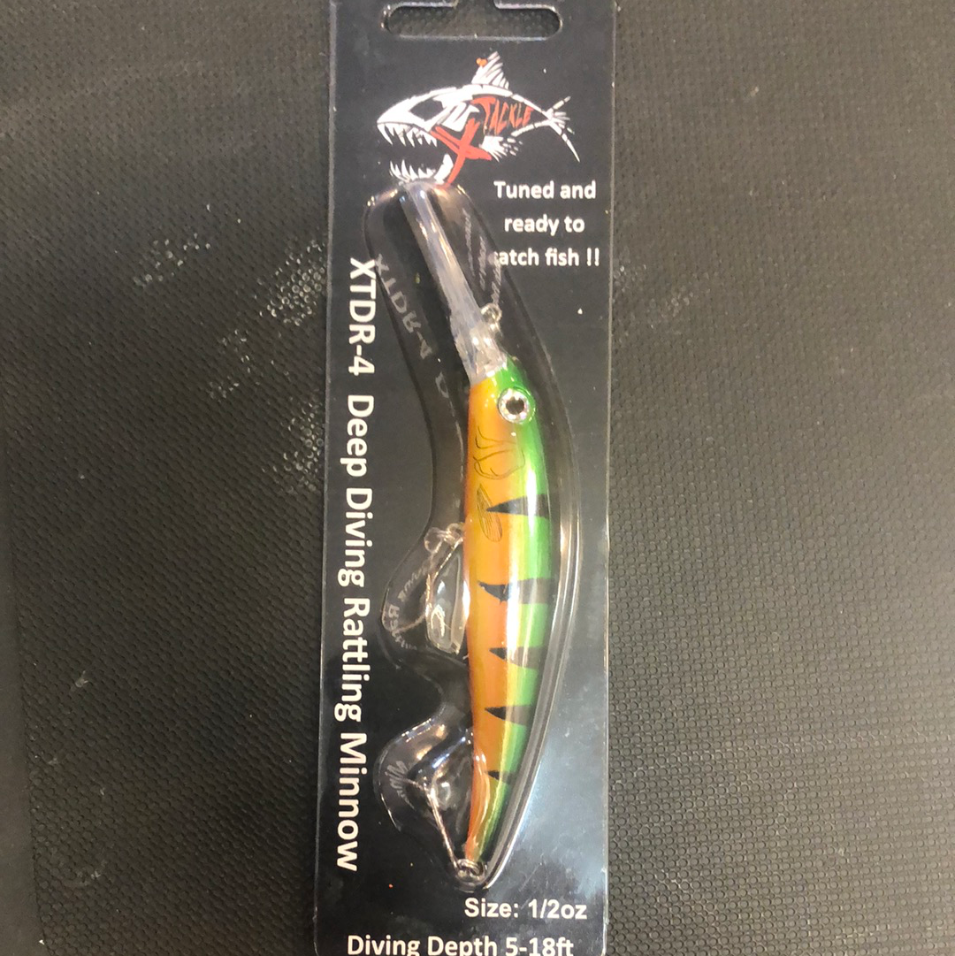 Xtackle 1/2oz green Perch