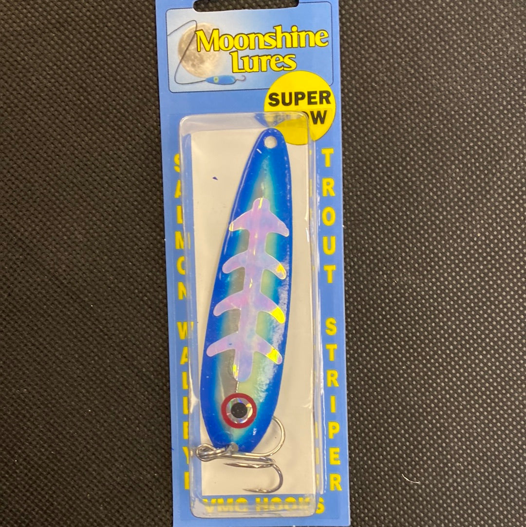 Moonshine Spoon Standard Blue Slice Half Moon