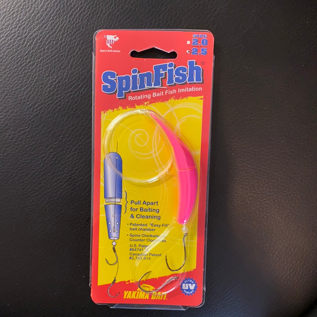 Spin Fish 2.5 Hot Pink